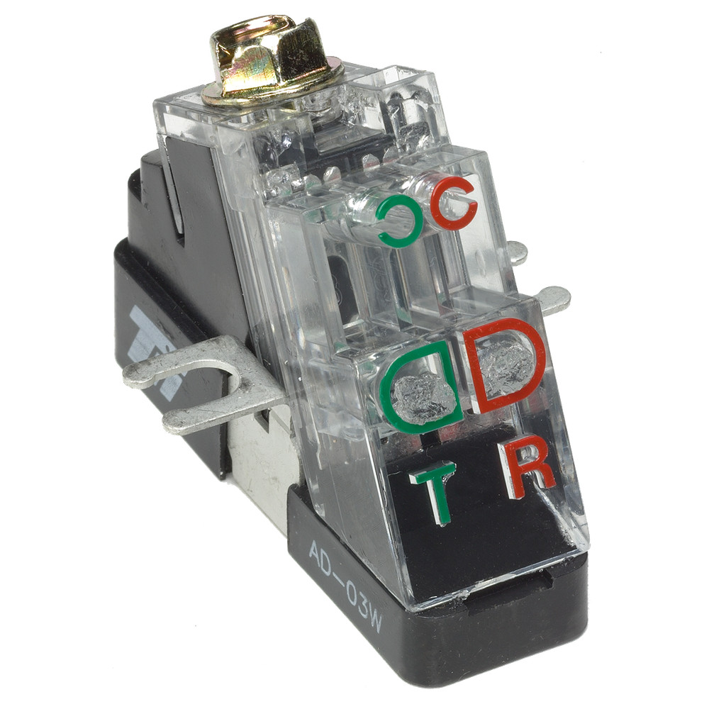 TII TECHNOLOGIES AD-03W-FS HIGH VOLTAGE LINE TO LINE SEALED STATION PROTECTOR