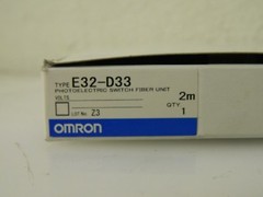 Omron Fiber Optic Cable 6.56 Ft. Long #E32-D33