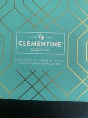 Clementine Paper Inc Floral Spiral Notebook Notes Journal 60% Recycled Paper