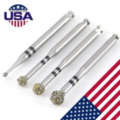 Dental Degranulation Burs Kit Osseous Debridement Soft Tissue Removal Diamond
