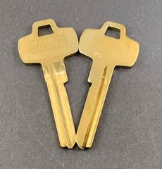 Lots of 2/5/10 Nickel Silver 1A1WC1 A1114WC Type Key Blanks for Best WC Keyway: