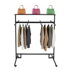 Clothing Display Rack Floor Standing Garment Rack 8 Arms Clothing Rack