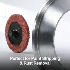 36PCS 2-Inch Surface Conditioning Discs 1/4-Inch Roll Lock Holder