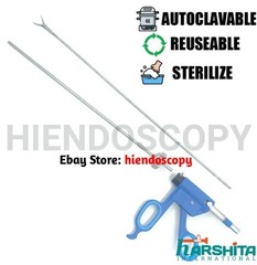 Laparoscopic Fenestrated Bissinger Bipolar Forceps 5mmx330mm New