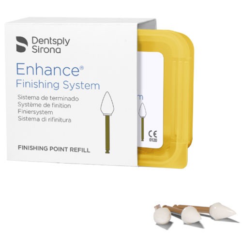 Dentsply Sirona Enhance Finishing Points, RA shank, Package of 40 Points