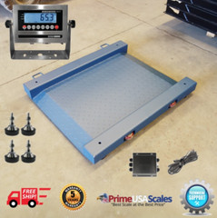 Prime OP-917 NTEP Drum Scale 38″ x 32″ x 3.5″ 500 lb x .2 lb 5 Yr Warranty