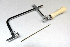 Saw Frame Adjustable Jewelers & Craft 3″ & 12pcs Saw Blades Jewelry Making Hobby