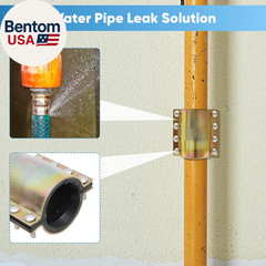 Water Pipe Repair Clamp for 4 Inch Leak Sealer Pipe, Emergency Pipe Repair Kit,