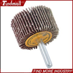 Findmall 5 Pack 1-1/2″x1″x1/4″ 60 Grit Aluminum Oxide Shank Mounted Flap Wheels