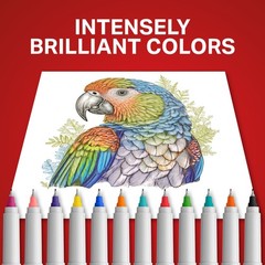 Sharpie Permanent Markers Ultra Fine Point Assorted Colors 12 Count
