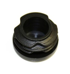 Black 1″ Round Tubing Plastic Hole Plug End Cap, 1 Inch OD Tube Pipe Cover