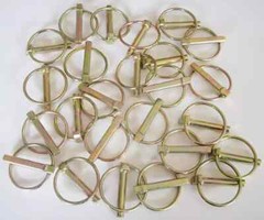 Lot of 100 Goliath Industrial 5/16″ Lynch Pin – Yellow Zinc Finish LP516