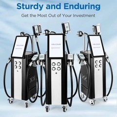 4 Handles Freezing Double Chin Removal Cool Therapy Body Massager Salon Machine