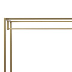 Wedding Dress Retail Studio Display Stand,Gold Floor-Standing Clothing Rack