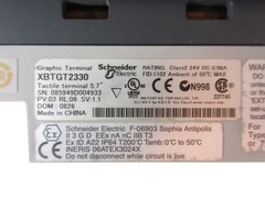 Schneider Electric, Magelis 5.7″ Color Touch Screen, XBTGT2330, Excellent Shape!