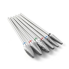 Dental Lab Tungsten Carbide Burs Cutter Low Speed Polishing Burr HP 2.35mm