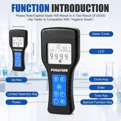 PODAYUDE Portable ATP Fluorescence Detector, Handheld Surface Cleanliness