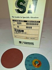 Standard Abrasives 522511 3″ 240Grit A/O Quick Change TS Discs