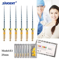 Dental Endodontic Endo Engine Rotary Root Canal NiTi File 25MM
