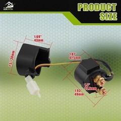 Solenoid Starter Relay for 50cc 70cc 90cc 100cc 150cc 200cc 250cc ATV 4-Stroke
