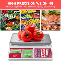 Digital Price Computing Scale 66Lb/30Kg Commercial Produce Scale