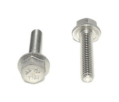 (25) M6 x 1.00 x 25 Stainless Steel DIN6921 A2 Hex Flange Bolts M6x25mm Flange