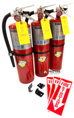 NEW 5LB Buckeye – ABC Dry Chemical Fire Extinguisher with cert tags (3 pack)