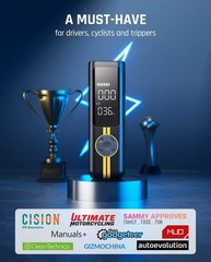Fanttik X8 APEX Tire Inflator Yellow and X8 APEX EVA Protective Case