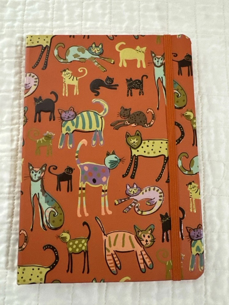 Peter Pauper Press The Cat’s Meow Journal Illustrated Plastic Cover Lined 20YO