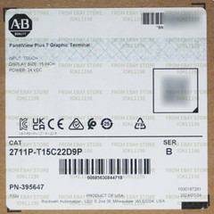 New Sealed 2711P-T15C22D9P Allen-Bradley PanelView Plus 7 Graphic Terminal