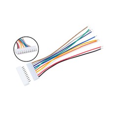10PCS JST XH2.54mm 10Pin Singleheaded Wire Cable Connector Set Male Female 10CM