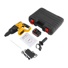 Impact Hammer Drill Battery-Powered Hammer Drilling Machine w/ 4 Modes 800W