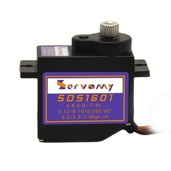 -SDS1601, High Torque Coreless Digital Micro Servo, 7.5Kgf.cm 0.07s 8.4V, Met…
