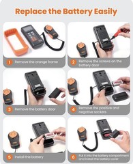 Dr. Meter LX1330B Digital Lux Light Meter 0.1-200,000 Lux Measurement Range