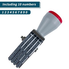 4 Digit Number Roller Stamps – SUUJI Changeable 91 x 21 x 29 millimeters