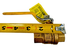 Apollo 94A-104-01 3/4″ NPT Brass Ball Valve, Full Port 600-psi CWP, Lever Op.