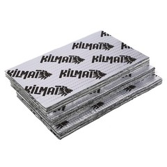 KILMAT Extra 100 mil 25 sqft Car 25 (2.4 sqm), Silver With Logo Kilmat