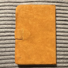 Vintage Yellowstone Park Diary & Reminder circa 1949, Real Leather, Hand Painted