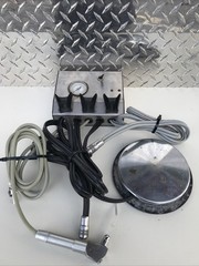 AIDEC DENTAL FOOT PEDAL HANDPIECE Control Connectors pressure cleaning medical