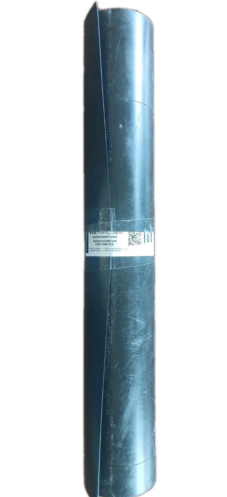 Trex RainEscape Deck Drainage Trough 12′ – BLACK NEW