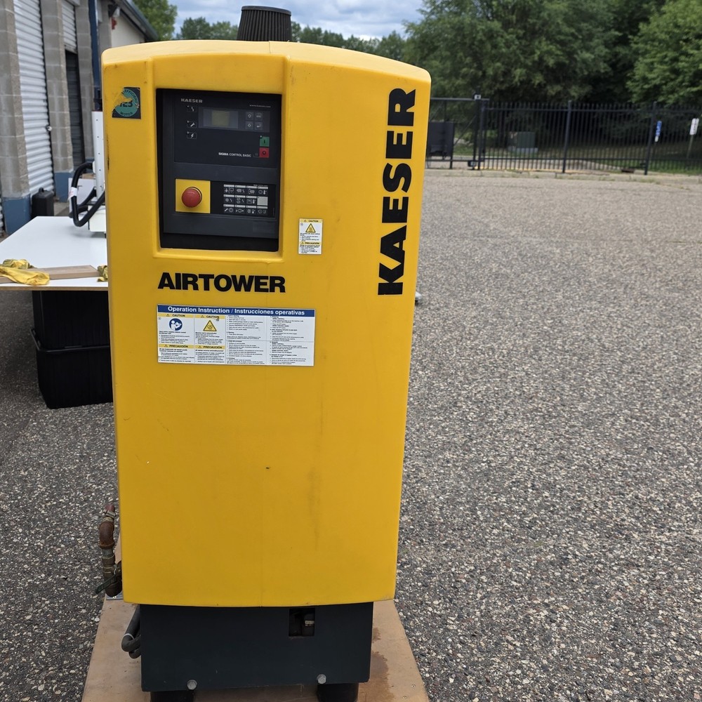 Kaeser Airtower 5C 5HP Rotary Screw Air Compressor 21 CFM 125 PSI 460V