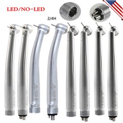 NSK Style Dental 45 Degree Surgical / High Speed Handpiece LED No LED 4/2 Holes