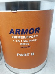 Armor Epoxy Primer ARM144X – 2-Part Solvent-Based Coating | Clear/Beige | 1 Gal
