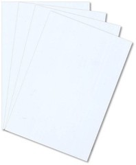 (Pack of 25) WHITE STYRENE POLYSTYRENE PLASTIC SHEETS .010″ THICK 12″ X 12″ ^