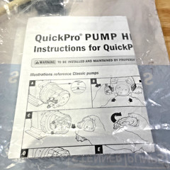 Stenner Pumps QuickPro Pump Head Service 1/4″ Kit (25 psi), #QP251K – New