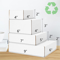 Multipurpose 4X4X2 Corrugated Mailers – 50 Durable Shipping Boxes for All Needs