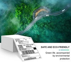 3000 4×6 Fanfold Direct Thermal Shipping Labels Perforated Label / UPS CERTIFIED