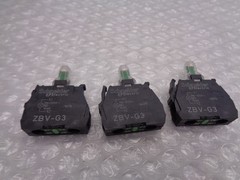 SCHNEIDER ELECTRIC ZBV-G3 LED MODULE LOT OF 3 NSNP