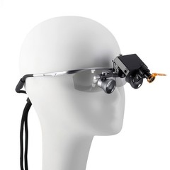 2.5/3.5X Dental Surgical Medical Loupes Magnifier Binocular/LED 5W Headlight