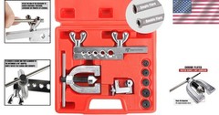 Professional Grade Double & Single Flaring Tool Set – Lifetime Support Included
